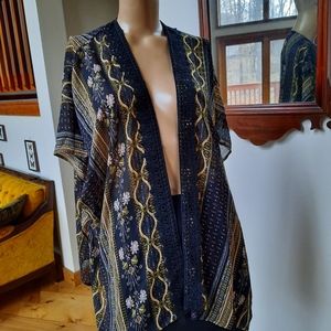Rewind. Size XS Boho Wrap. Beautiful.  Like New. Fast Ship.